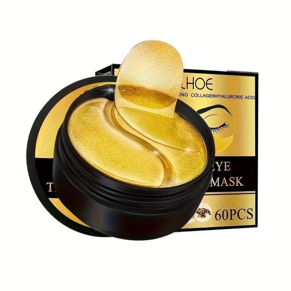 60pcs of Unisex Adult Golden Eye Moisturizing Patches NEW in box - Picture 2 of 8